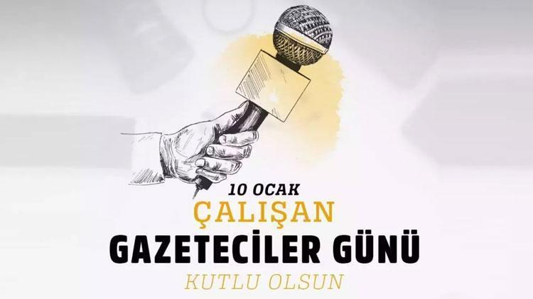 10 Ocak Çalışan Gazeteciler Günü Kutlaması
