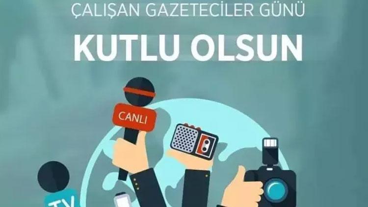 10 Ocak Çalışan Gazeteciler Günü Kutlaması
