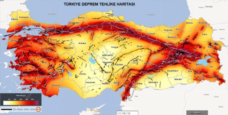 2025 Fay Hattı Haritası ve Ege Denizi'nde Deprem Riski