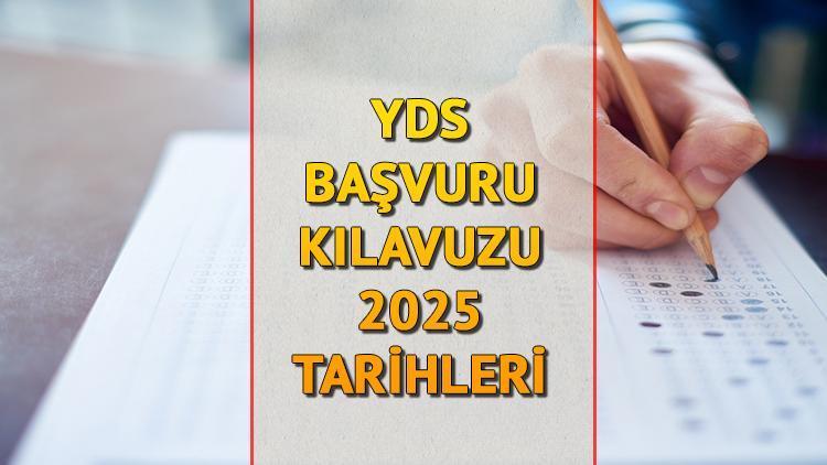 2025 YDS/1 Başvuru Kılavuzu Yayınlandı