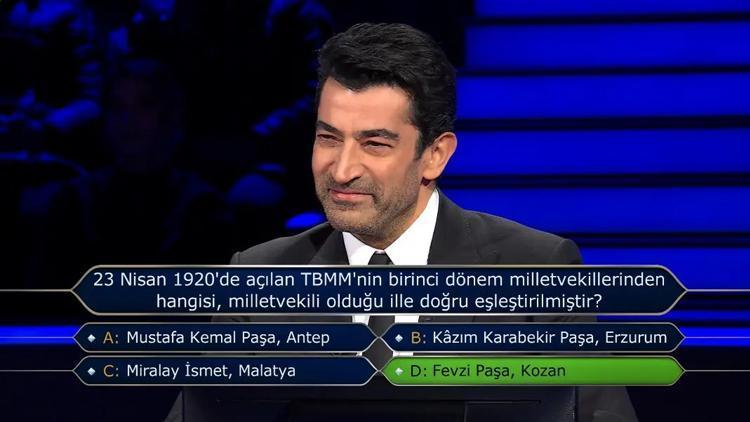 Berk Göktaş Kim Milyoner Olmak İster'de 1 Milyon TL'lik Soruyu Doğru Yanıtladı