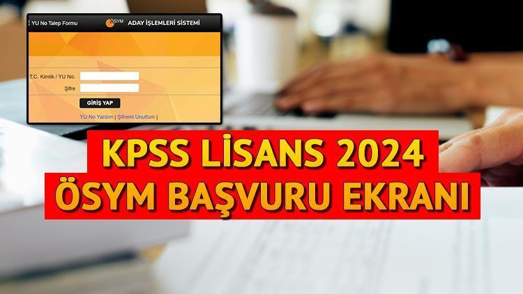 KPSS Lisans 2024 Başvuruları Başlıyor!